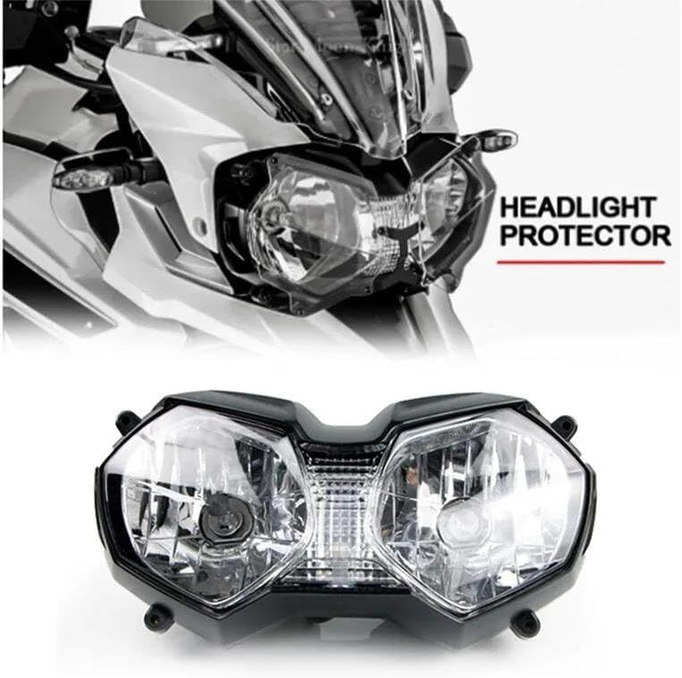 LED ヘッドライト オートバイのフロントヘッドライトクリアヘッド